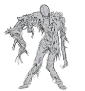 Terceira Arte Conceitual de um Infectado, por Kael