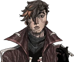 Arte de Remi no Flashback em Hexatombe