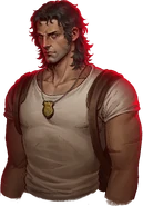 Arte completa do Portrait de Aguiar em Hexatombe