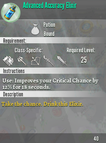 Advaced Accuracy Elixir