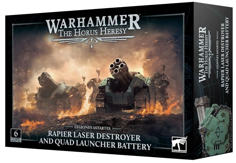 Legiones Astartes: Rapier Laser Destroyer and Quad Launcher