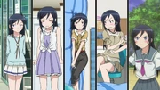 Some of Ayase's outfit through the series