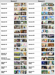 Seasons - Episodes