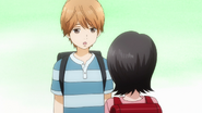 Kayomi confessing to Makoto