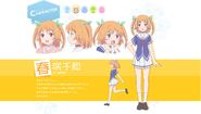 Chiwa's full body and facial expression