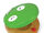 Green Tones Frog Castanet