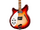 Rickenbacker 360 Left-Handed Electric Guitar Fireglo