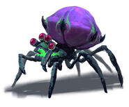 Spider concept art