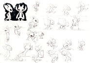 Ori rough pose and motionsketches by Johannes Figlhuber