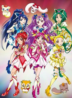 Pretty Cure Series and All Stars Series English Dub