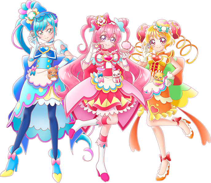 Larina Tenderheart/Cure Precious Kokone Fuwa - Kayleigh Benson/Cure Spicy R...