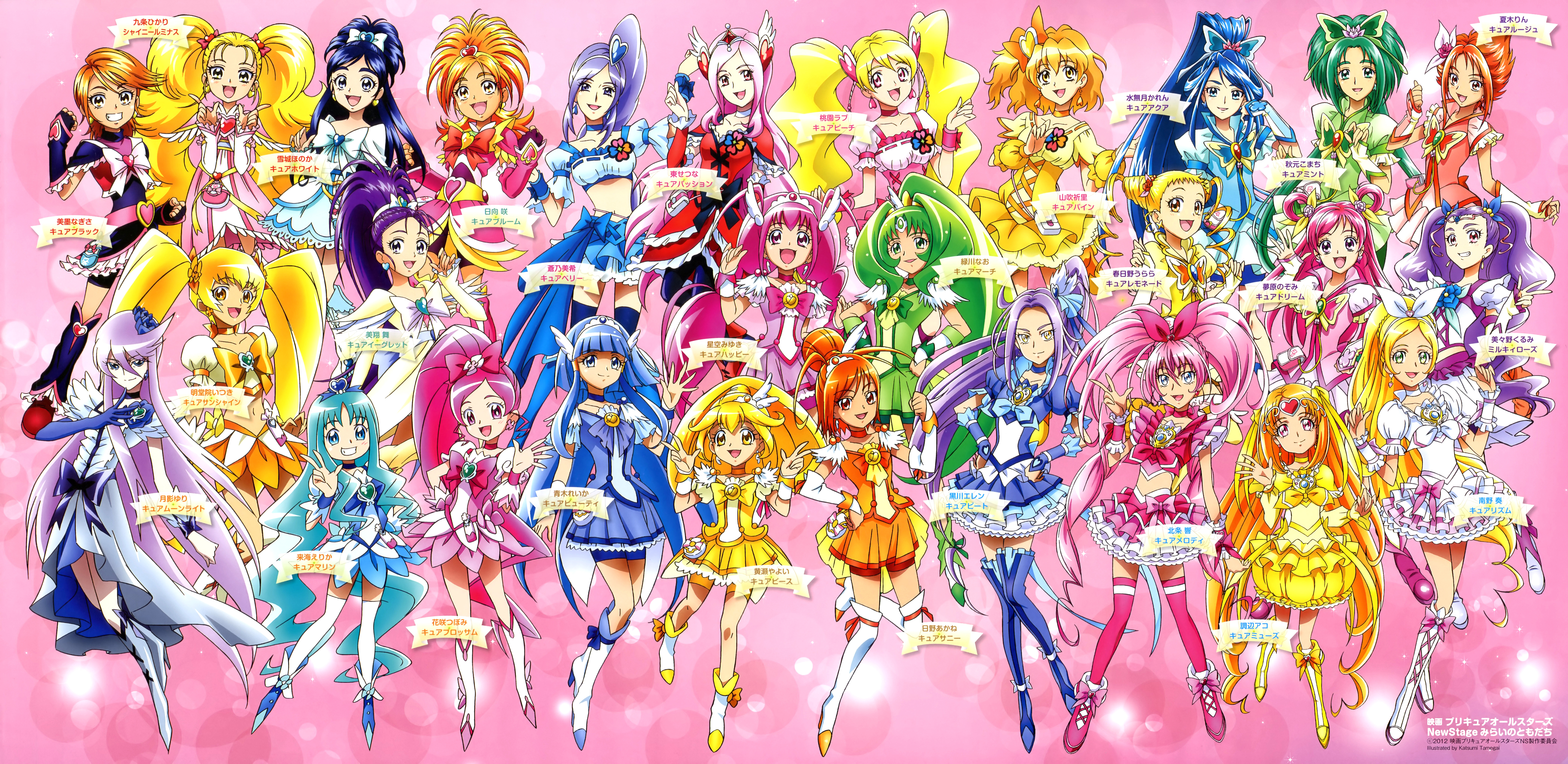 Pretty Cure Series and All Stars Series English Dub