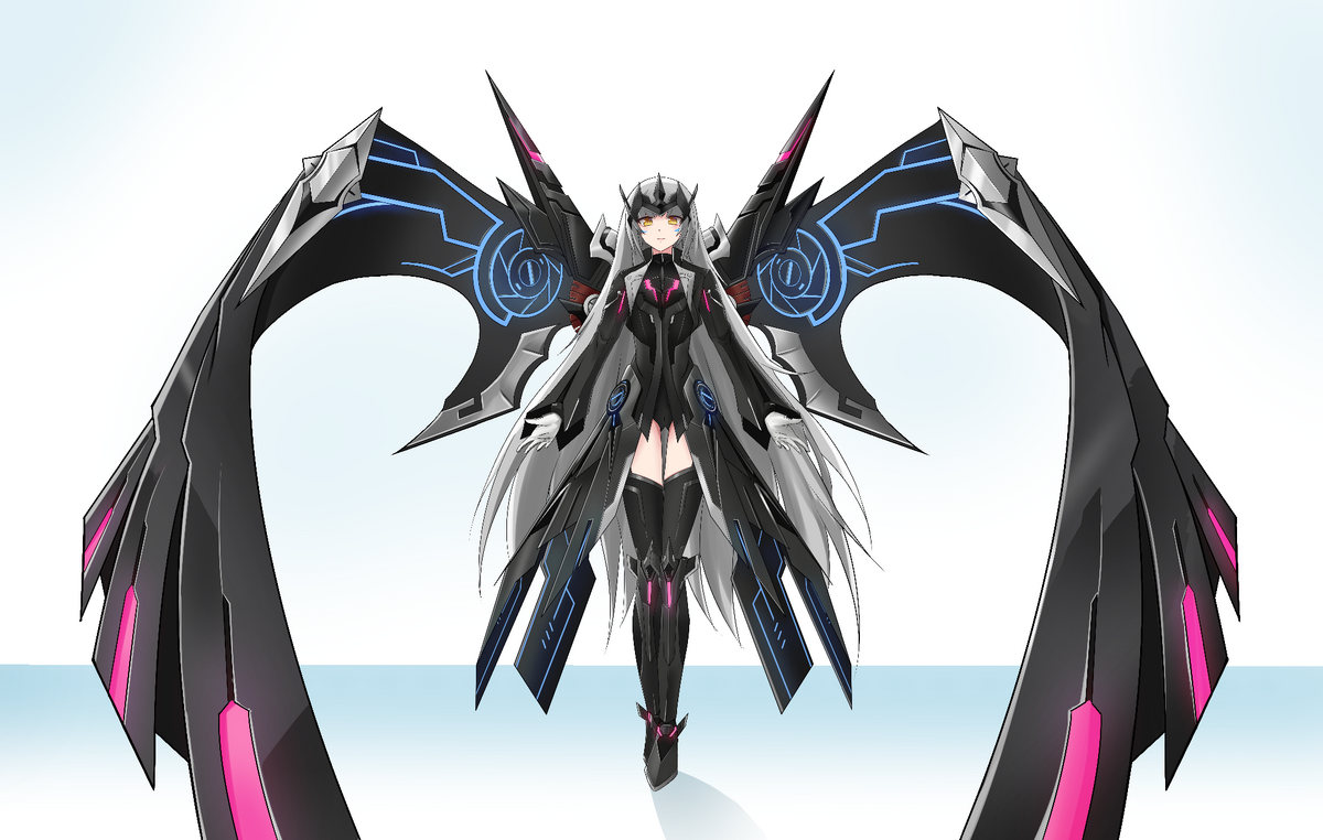 Wing code. Elsword Raven демон. Elsword code Ultimate. Сиэль Эльсворд демон арт.