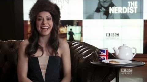 Tatiana Maslany 3 Questions, 2 Biscuits 1 Cup of Tea, Part 2 - ORPHAN BLACK BBC America