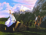 Ted Nasmith - The Oathtaking of Cirion and Eorl