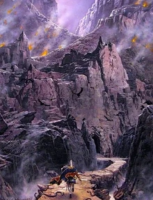 Fingolfin'in öfkesi (Ted Nasmith)