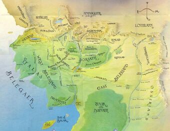Beleriand Orta Dunya Ansiklopedisi Wiki Fandom