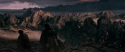 Frodo ve Sam Mordor yolunda.