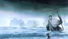 Tuor ve Ulmo (John Howe)