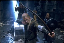 Legolas 'da  ile savaşıyor