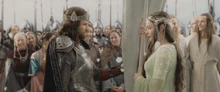 Arwen ve Aragorn'un düğünü