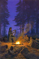 Ted Nasmith - Felagund Among Bëor’s Men