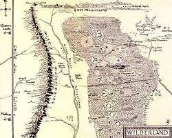 Christopher Tolkien - Map of Wilderland-0