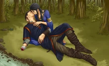 Beren Lúthien'in kollarında ölürken (Gustavo Malek)