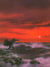 Ted Nasmith - Maglor Casts a Silmaril into the Sea