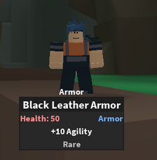 Black Leather Armor Orthoxia Roblox Wiki Fandom - roblox orthoxia wiki
