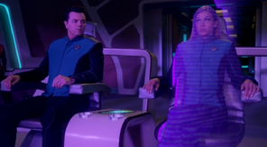 Scanners of  sweep the Orville.