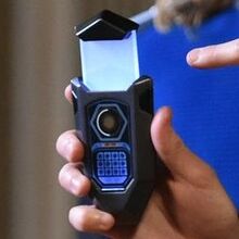 A Planetary Union comscanner with the scanner out.