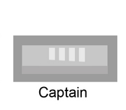 Union Fleet Captain's shoulder bars.
