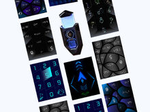 Various user interface designs for Comscanners.