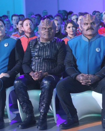 A Happy Refrain The Orville Wiki Fandom Do your self a favor and watch this instead of discovery if you want that real old feeling. a happy refrain the orville wiki fandom