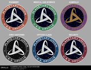 Planetary Union concept logos