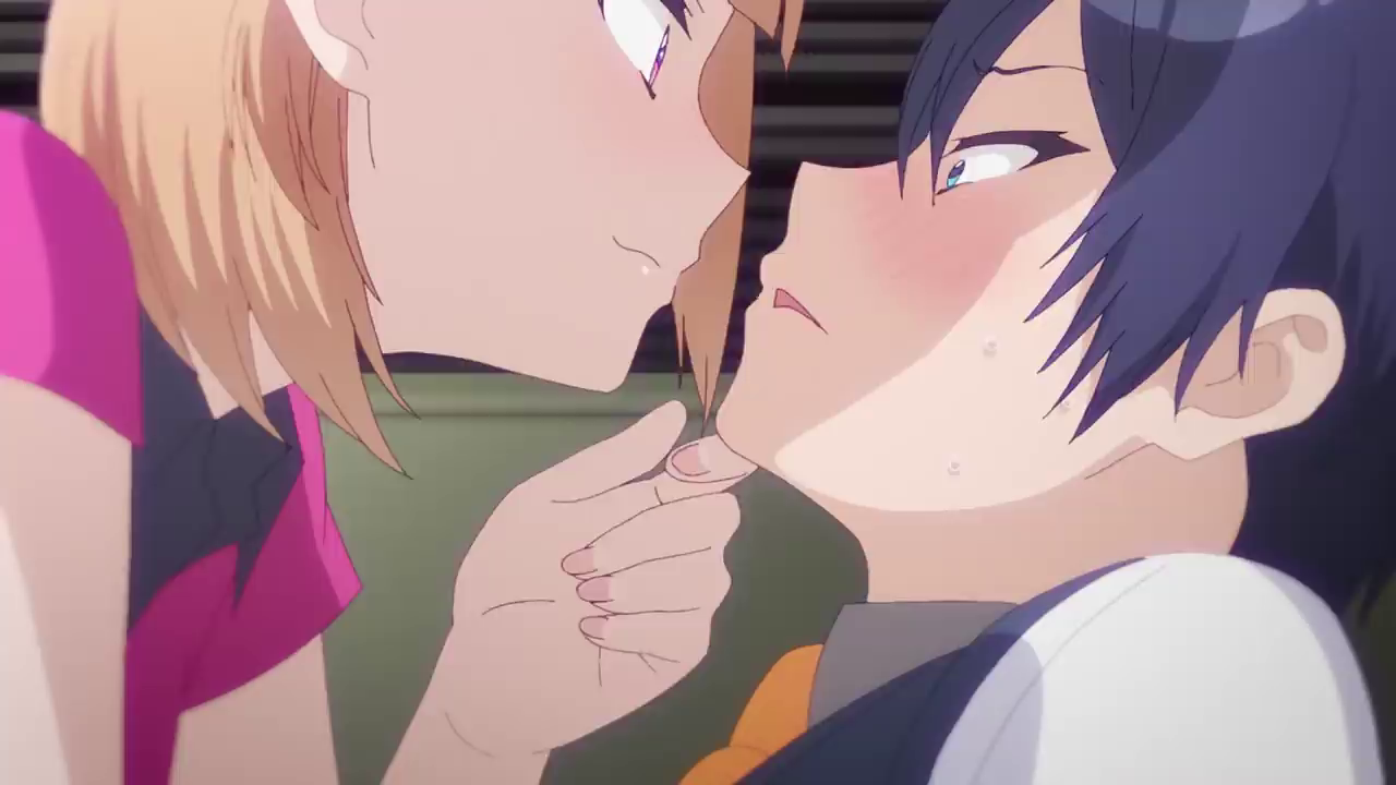 Haru tried but can't kiss Kuro l Osananajimi ga Zettai ni Makenai