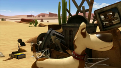 Randomandymiles on X: Which came first? Identical concept and both had  releases in 2011 even though Oscars Oasis was via Nintendo 3DS. #rango  #oscarsoasis #netflix  / X