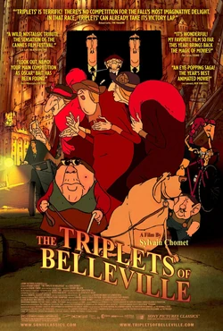 Triplets of Belleville poster
