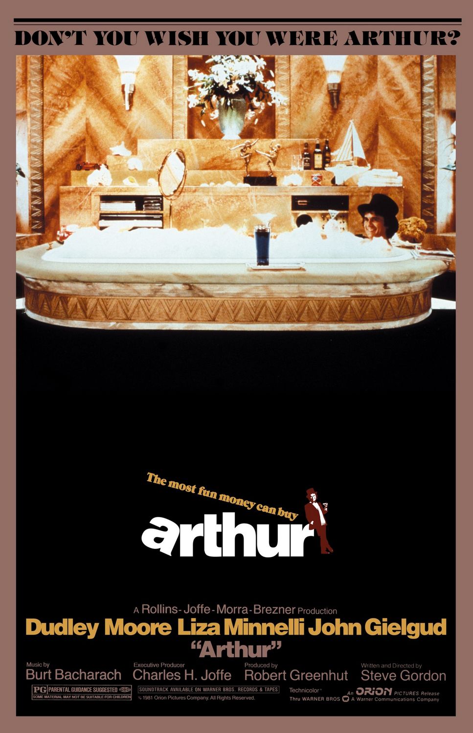 サイズ68×104ミスターアーサー　ARTHUR    USオリジナル映画ポスター