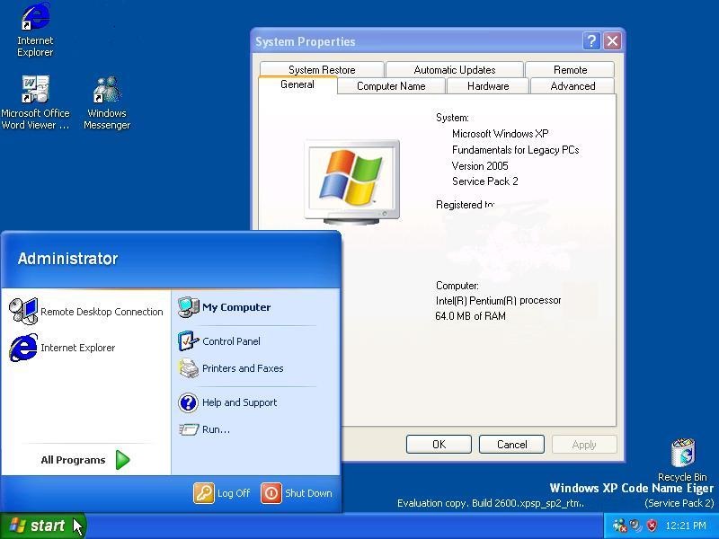Windows system properties. Windows fundamentals for legacy pcs. windows flp. windows xp сборка 2600. windows xp fundamentals for legacy pcs.