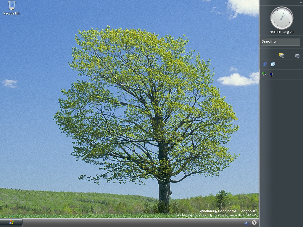 Windows:Longhorn:4093:main | Operating System Beta, etc