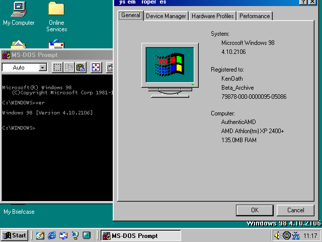 windows 98 se