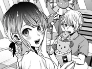 Akane and Aqua on work date