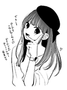 Long Hair Kana with Hat by Mengo[28]