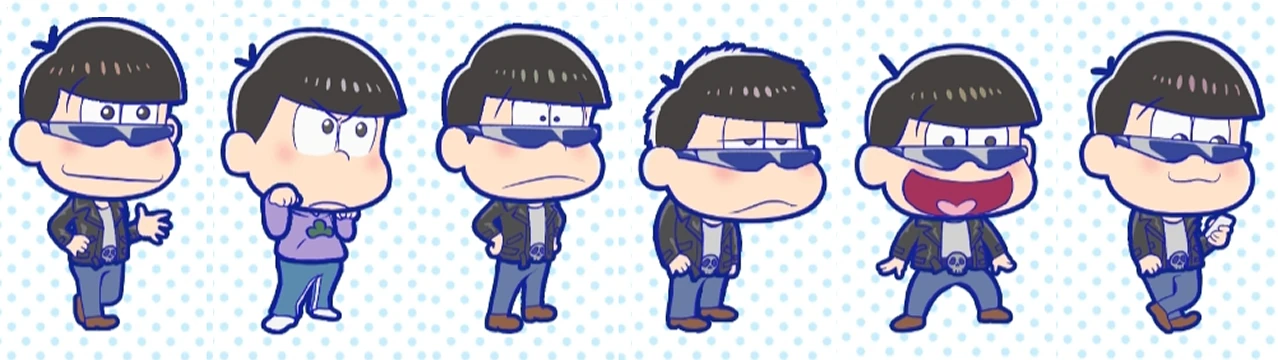 Mr. Osomatsu-san Osomatsu Portachiavi In Gomma Cinturino