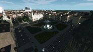 Neiuw-Alkmaarplein with the Treien Theatre (left) and the New Edinburgh Musuem at the right