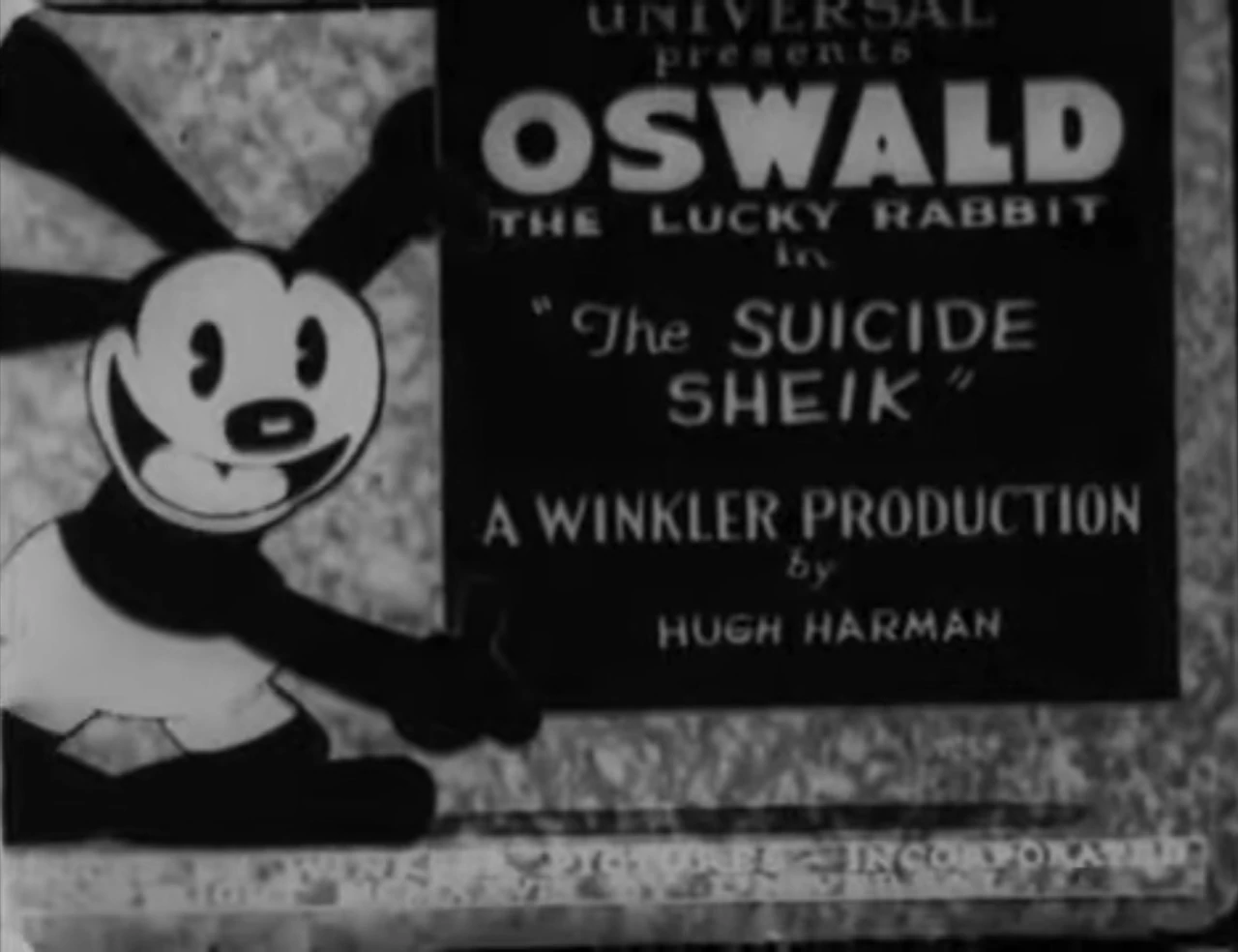 The Suicide Sheik | Oswald the Lucky Rabbit Wiki | Fandom