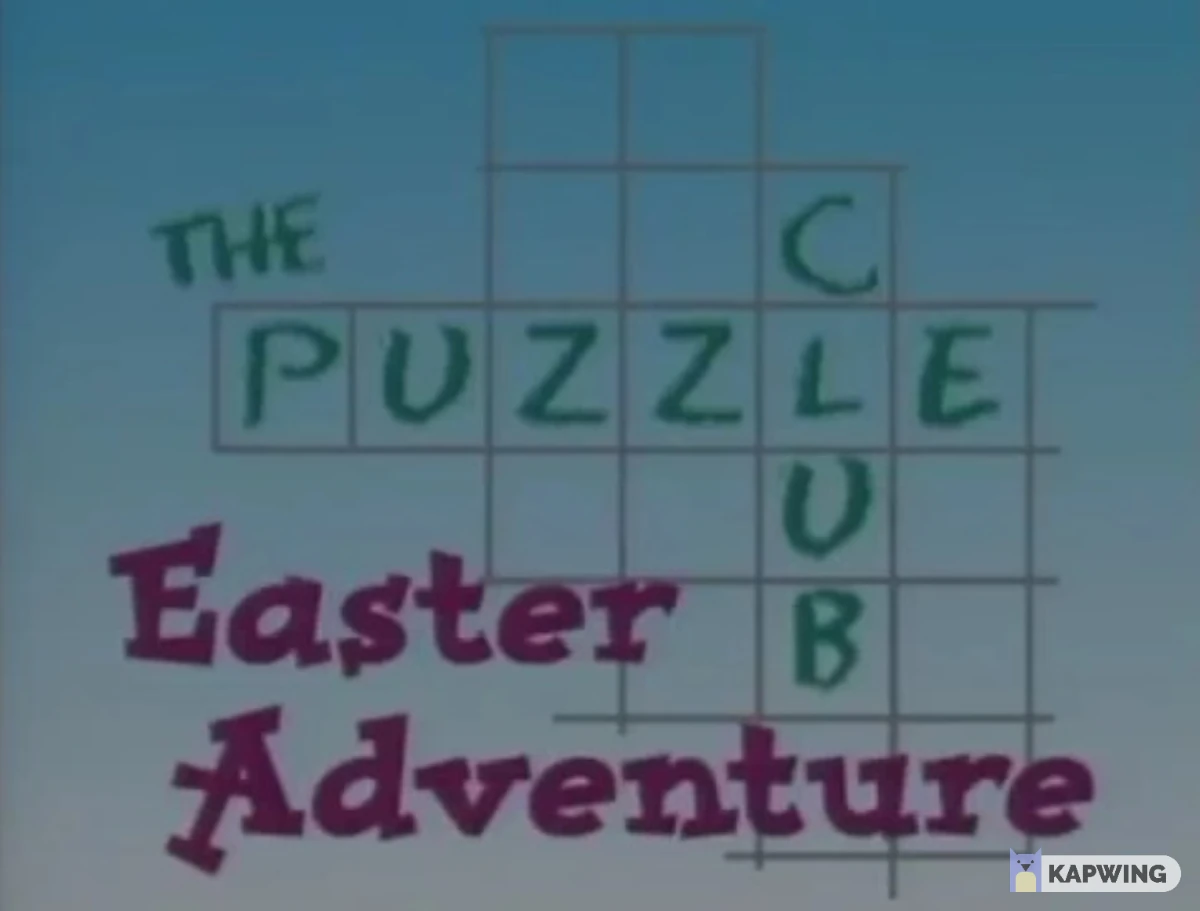 The Puzzle Club Easter Adventure Other Holiday Specials Wiki Fandom