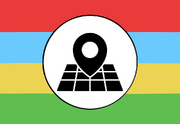 Blue- Water like places or places surrounded in water Yellow- Dry places such as deserts or dead areas Green- Luscious areas, such as plains and fields or forests White- Any other places from different spanning universes Symbol- GPS symbol, tracking places